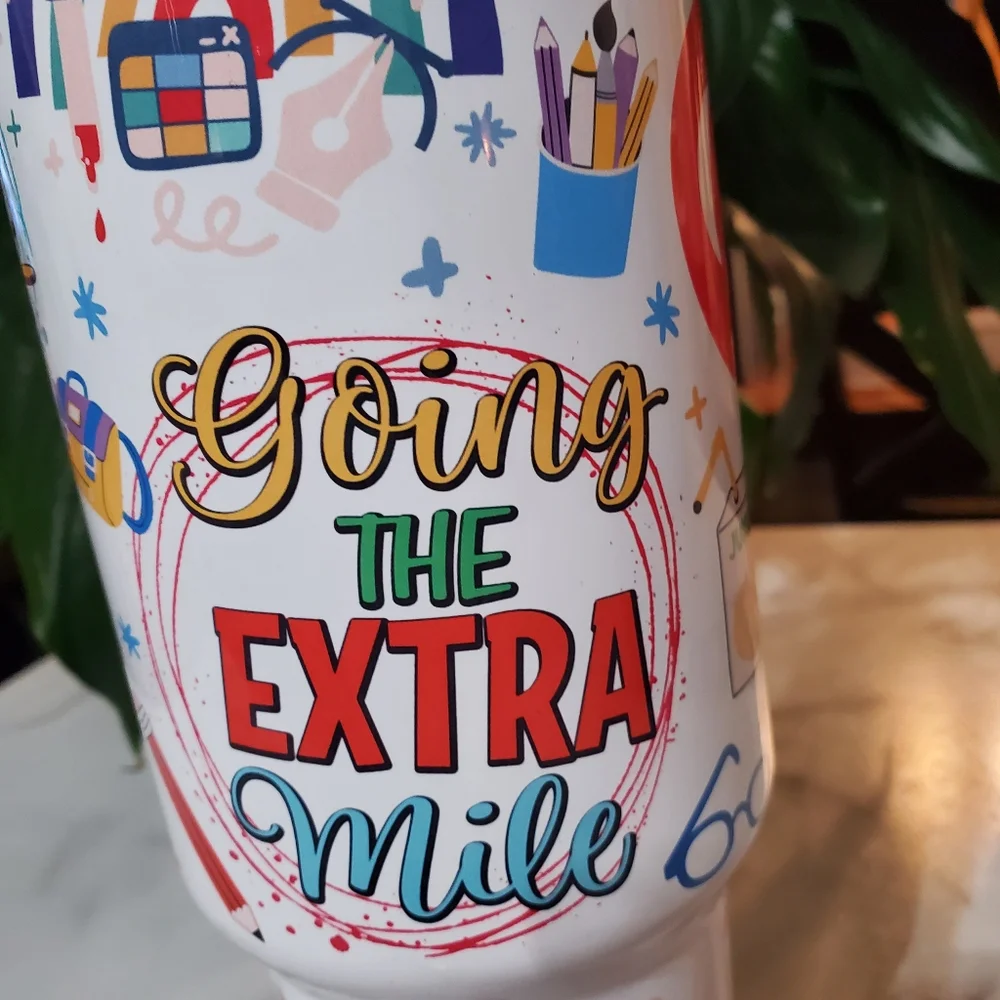 Teacher Quotes 40oz Traveler Tumbler 💜sale